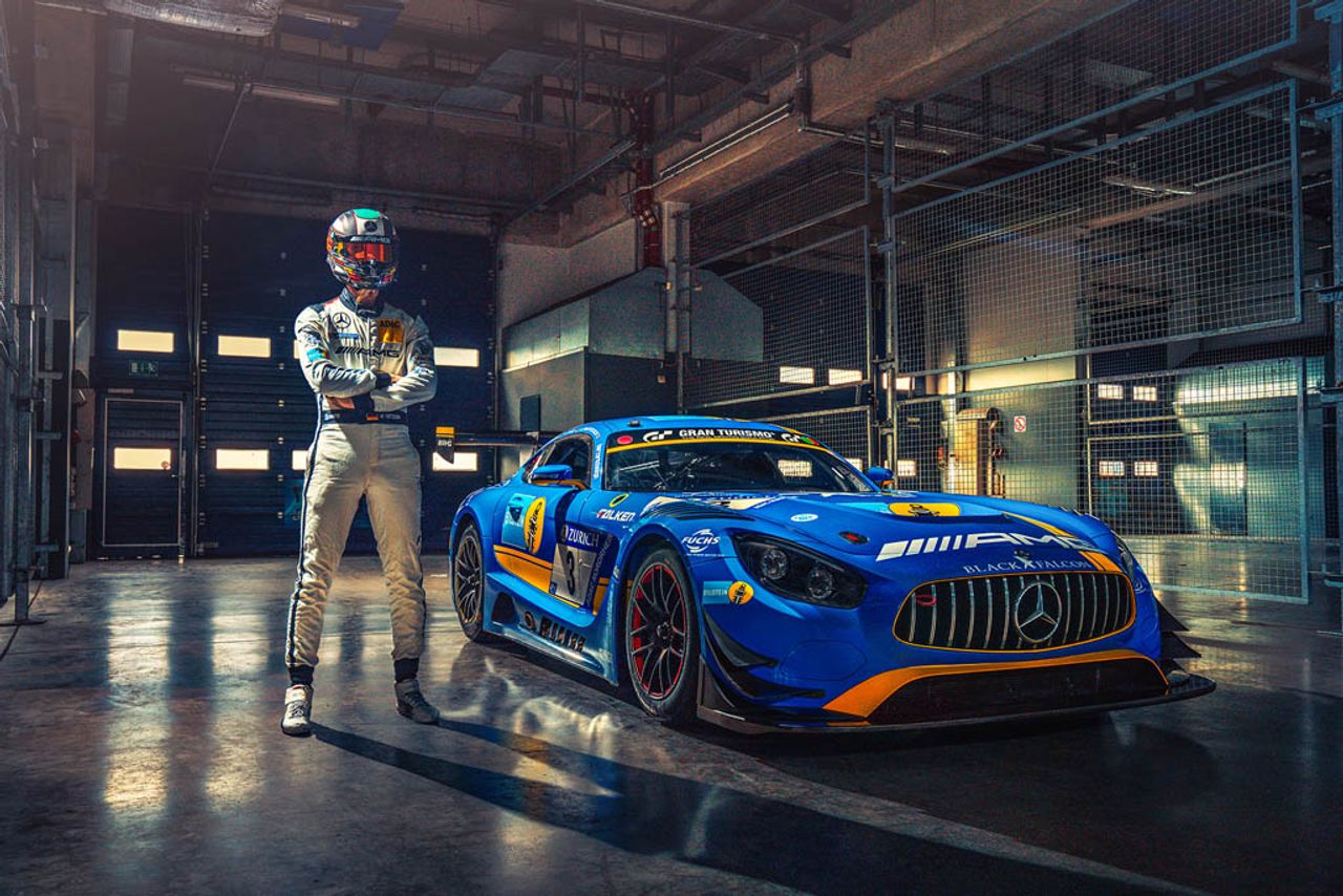 Two years ago, racing ace Manuel Metzger won the 24h race at the Nürburgring for his AMG team BLACK FALCON. 